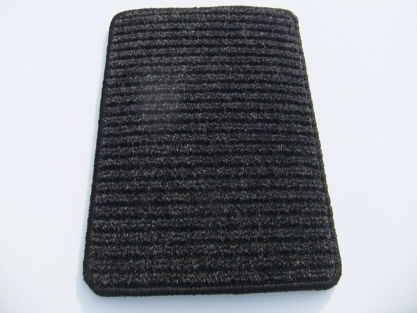 Ribtapijt Klompenmat voor Basic Rechthoekig 29 x 39 cm Gefestonneerde mat om tijdens het instappen uw vieze klompen/laarzen/ schoenen op te zetten zodat de cabinemat schoner blijft.